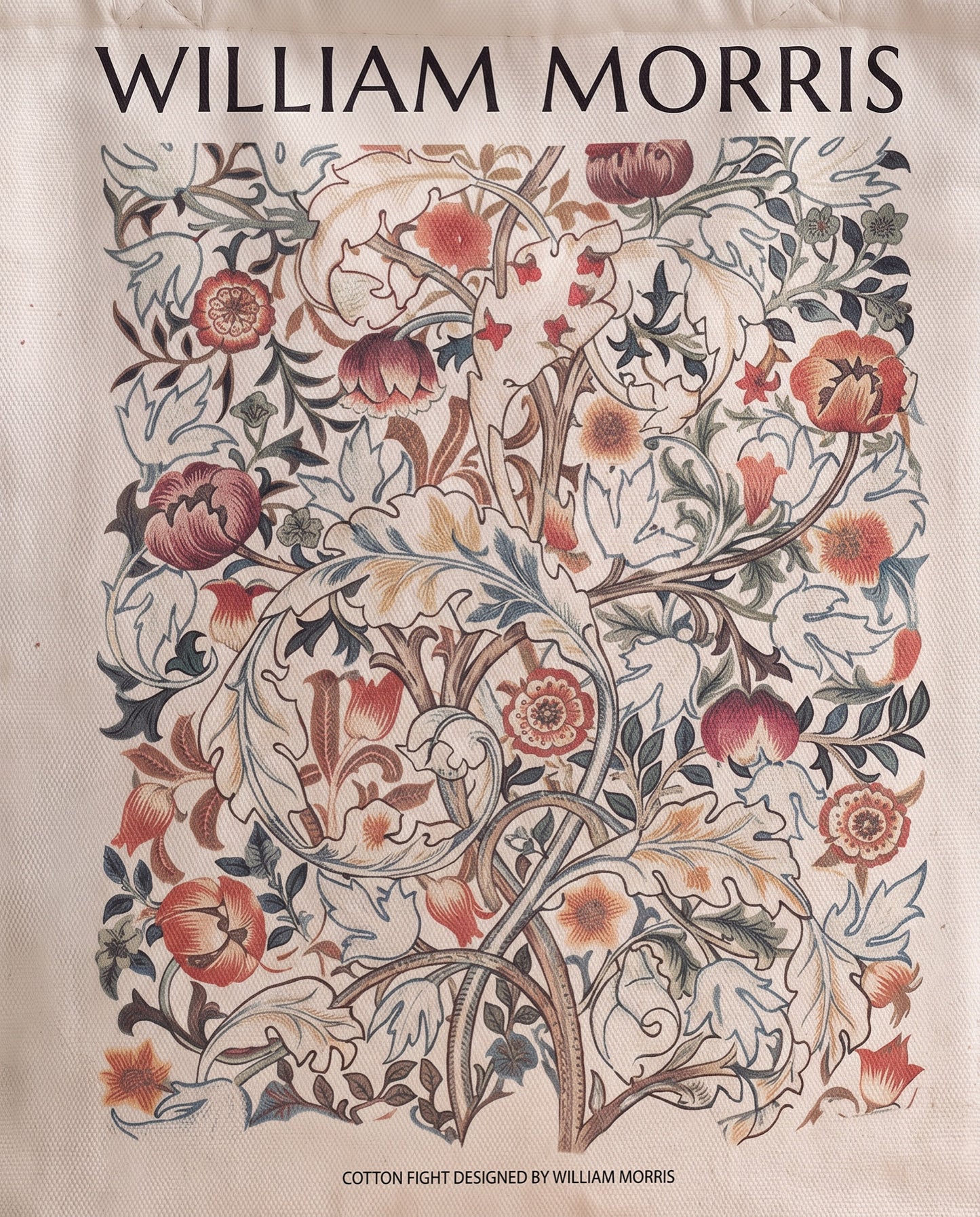 william-morris-red-rose-tote-bag-1 Print close-up