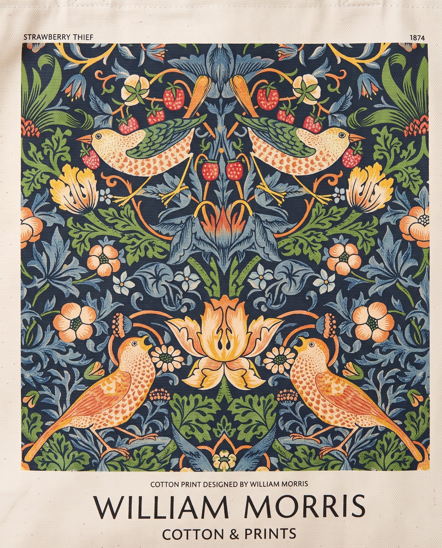 william-morris-strawberry-thief-tote-bag-1 Print close-up