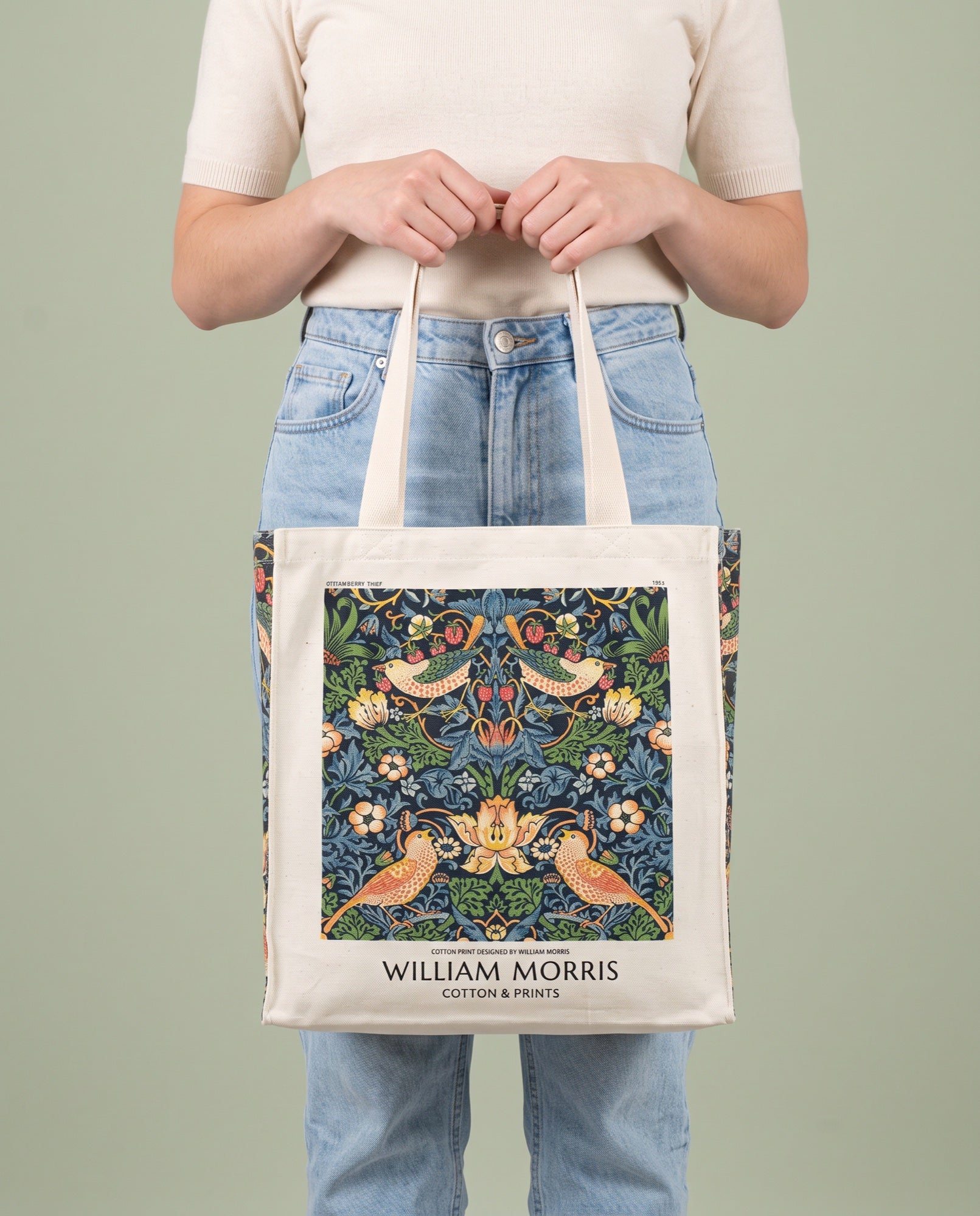 william-morris-strawberry-thief-tote-bag-1 On body
