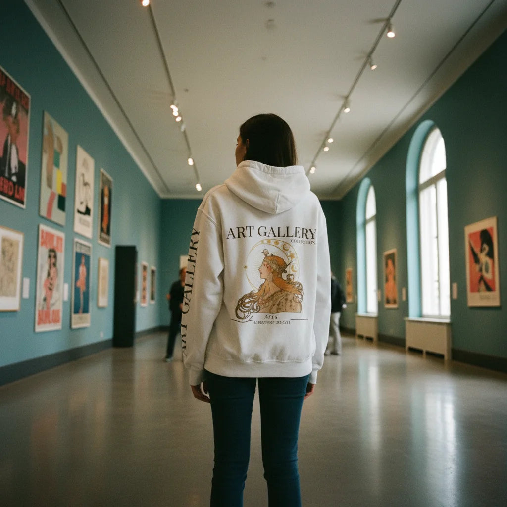 Alphonse Mucha Zodiac Hoodie - Image 2