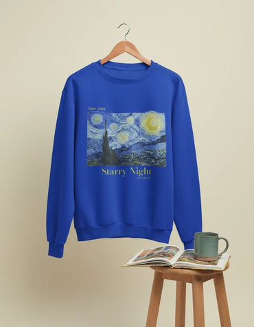 Starry Night Crewneck - Van Gogh - Image 2