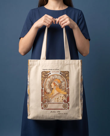 zodiac-alphonse-mucha-tote-bag On body