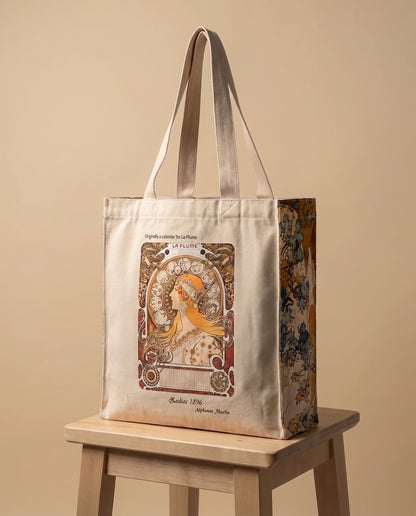 zodiac-alphonse-mucha-tote-bag Hero